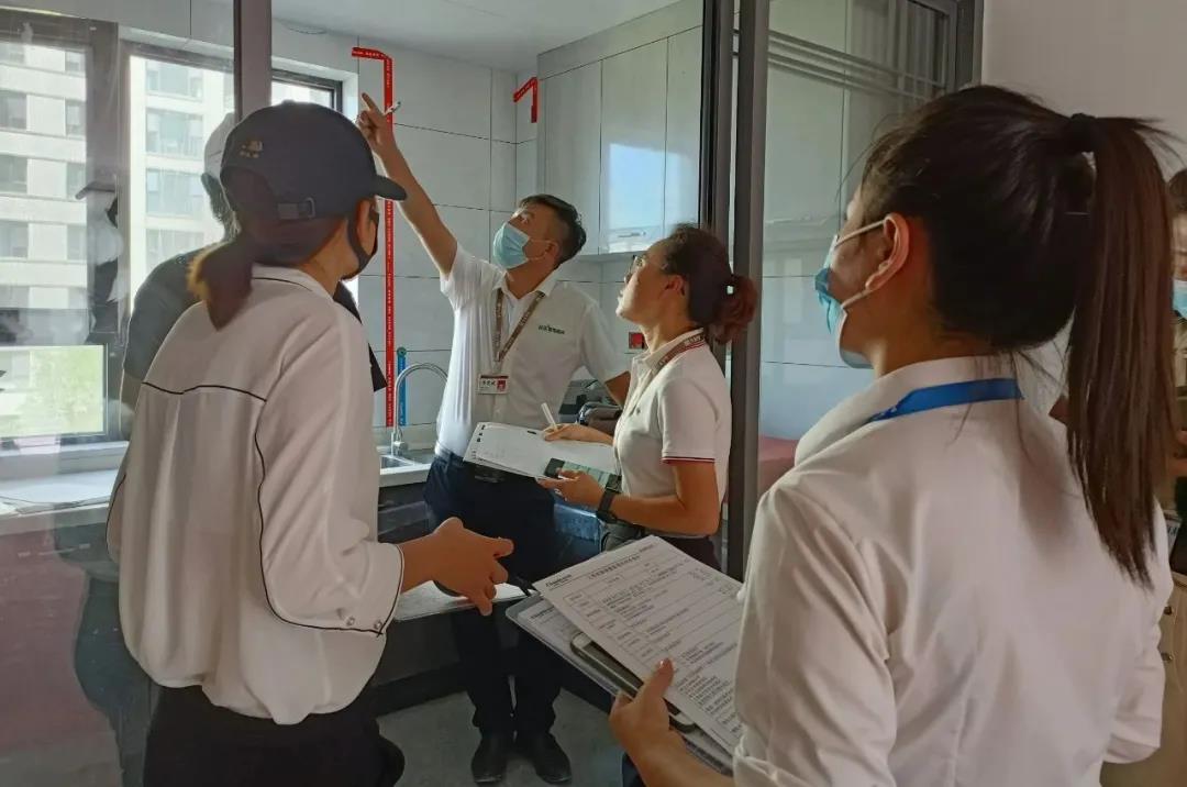 昌禾裝飾【中海悅府】工地聯(lián)檢丨鏡頭紀(jì)實，讓每個工地都禁得住考驗！