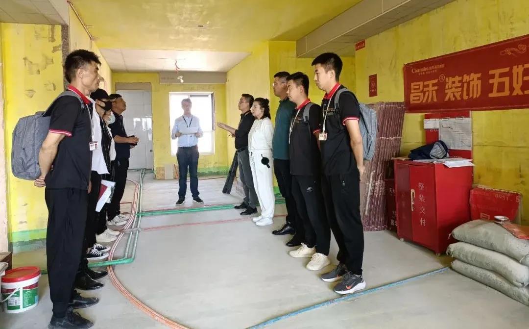 昌禾裝飾【鳳凰華府】工地聯(lián)檢丨鏡頭紀(jì)實，讓每個工地都禁得住考驗！