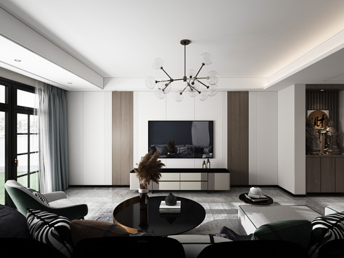 虹橋御景141㎡現代裝修風格