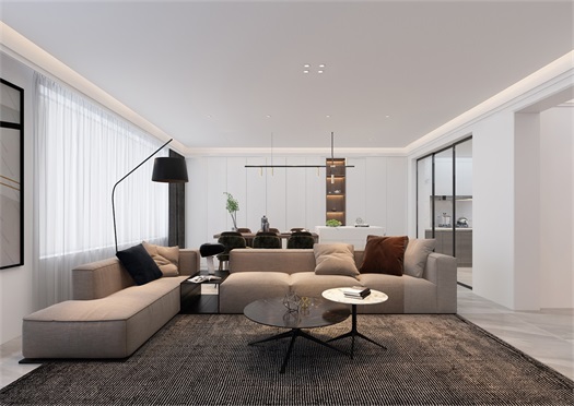 世茂鳳凰臺178平米現代簡約風效果圖