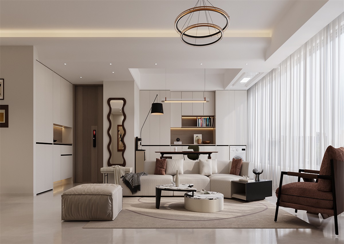 中海尚學府135㎡ | 為什么都喜歡奶油風？看完她家我知道了