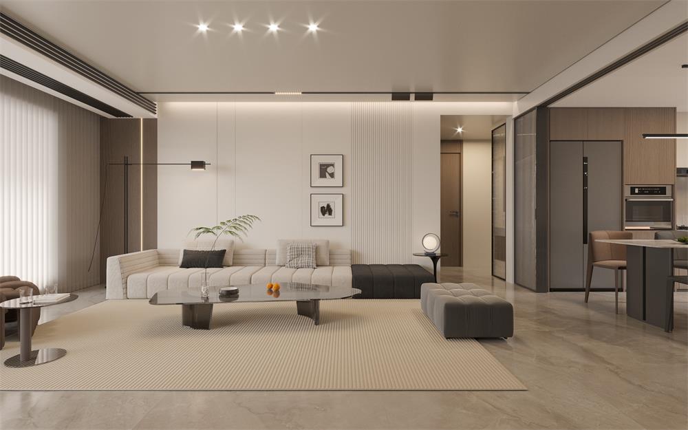 星耀閱海138㎡ | 開放式餐廚新玩法！可開合式LDK一體化，讓家瞬間大兩倍