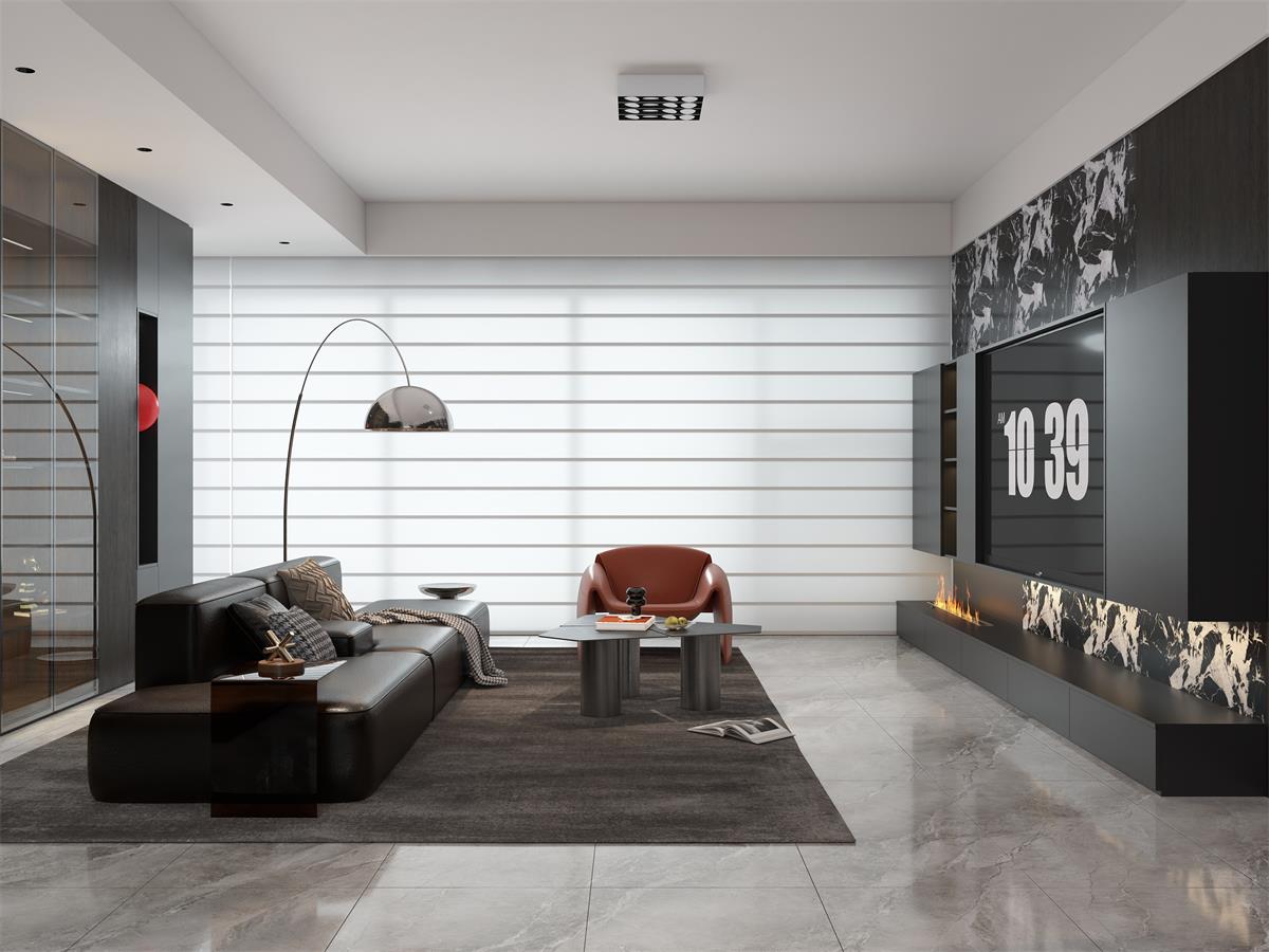 萬科錦曜 | 暗黑美學(xué)天花板！他家129㎡意式風(fēng)太驚艷了！