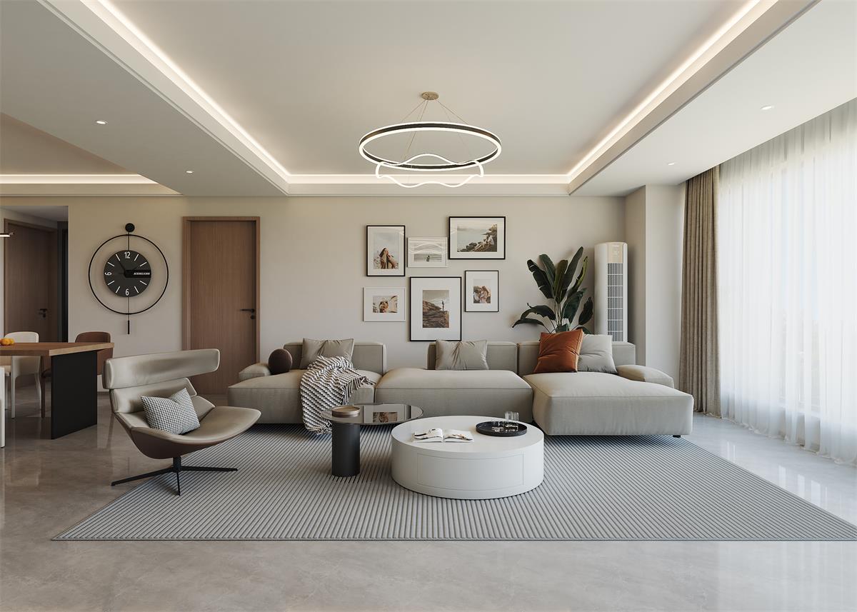 中海華樾 | 萬萬沒想到！這個130㎡簡約風(fēng)的家，讓幸福感飆升！