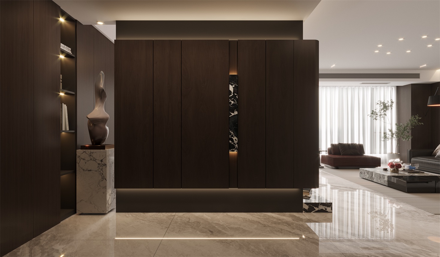 中海海樾133㎡ | 意式極簡風又殺回來了！這高級感我真拒絕不了~