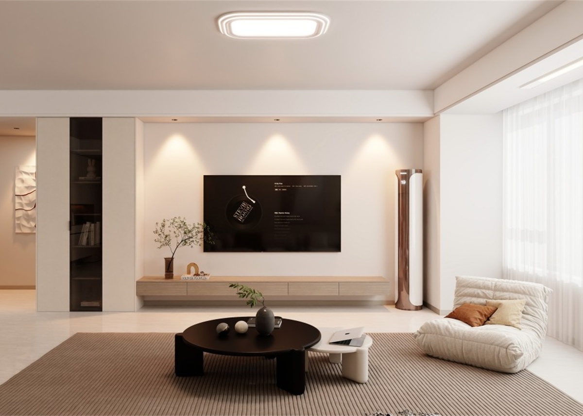 寧房云筑129㎡ | 不知道裝什么風格，就試試現(xiàn)代簡約風吧，不踩雷首選！