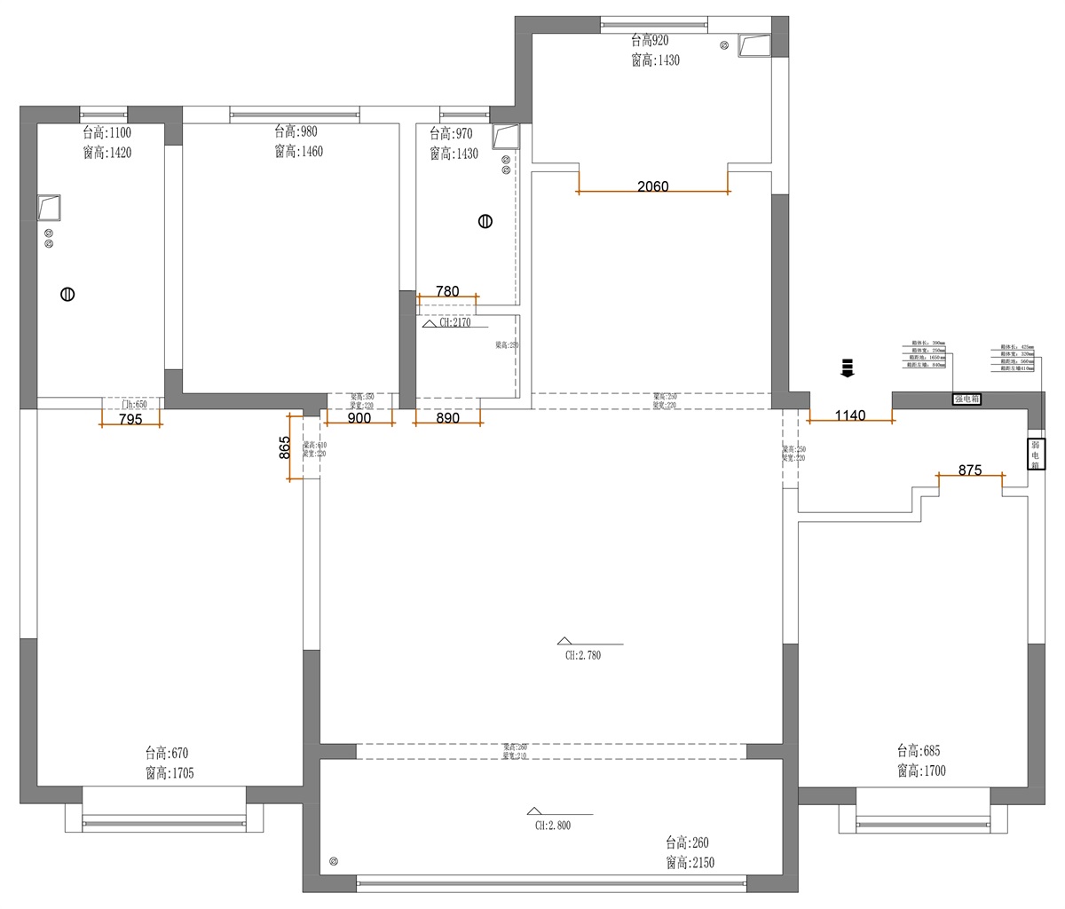 原始結(jié)構圖